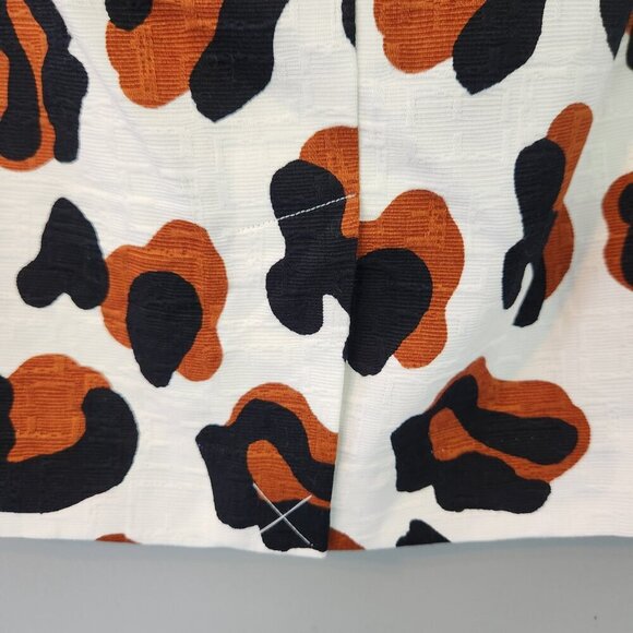 Talbots Cotton Pencil Skirt. Leopard Print. Like New. Size 12P - Picture 5 of 13